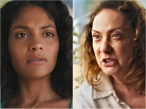 Terra e Paixão: Em discussão, Aline compara Agatha com Antônio e vilã dispara: "Sou pior"