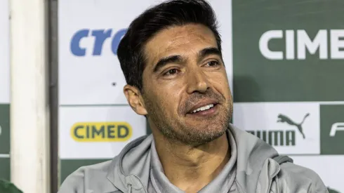 Abel Ferreira tecnico do Palmeiras durante partida contra o Sao Paulo no estadio Arena Allianz Parque pelo campeonato Brasileiro A 2023. Foto: Abner Dourado/AGIF