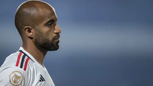 Lucas Moura tem mais três jogos pelo São Paulo, no mínimo - Foto: Isabela Azine/AGIF