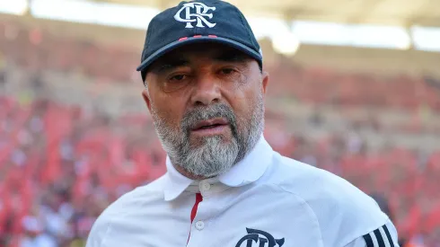 Sampaoli, ex-treinador do Mengão. O argentino deixou um problemão para Tite resolver - Foto: Thiago Ribeiro/AGIF