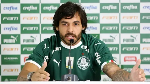 Ricardo Goulart explicou a sua saída do Palmeiras . Foto: César Greco- Palmeiras