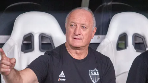 Felipão levou o Galo a brigar pelo título. Foto: Lucas Emanuel/AGIF