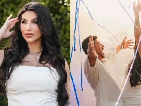 “Meu Garotinho"; Influenciadora Jheny Santucci, ex de Arthur Aguiar, compartilha vídeo fofo do pequeno Gabriel remexendo na barriga