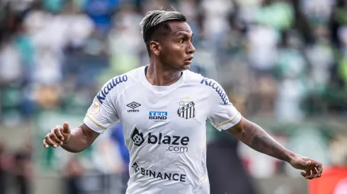 Morelos, atacante do Santos - Raul Baretta/Santos FC