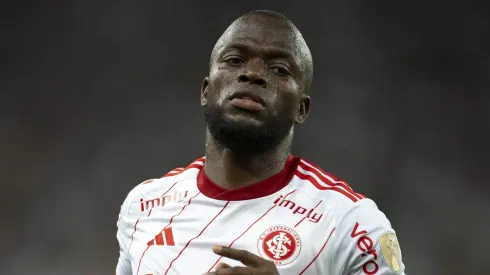 Foto: Jorge Rodrigues/AGIF - Enner Valencia jogador do Internacional durante partida contra o Fluminense no estádio Maracana pelo campeonato Libertadores 2023.