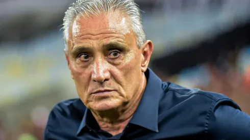 Tite tecnico do Flamengo durante partida contra o Atletico-MG no estadio Maracana pelo campeonato Brasileiro A 2023. Foto: Thiago Ribeiro/AGIF
