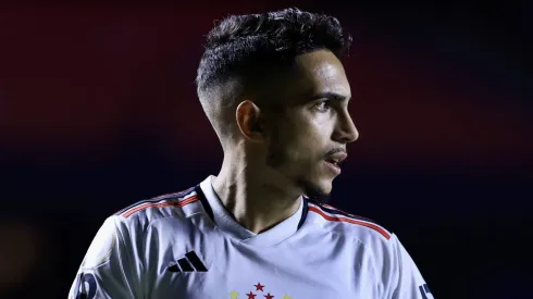 Rai Ramos jogador do Sao Paulo durante partida contra o America-MG no estadio Morumbi pelo campeonato BRASILEIRO A 2023. Foto: Marcello Zambrana/AGIF