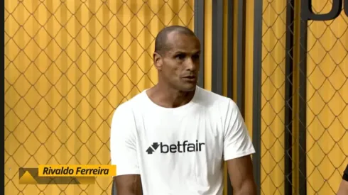 Rivaldo apontou o Palmeiras como favorito ao título. Reprodução Betfair.