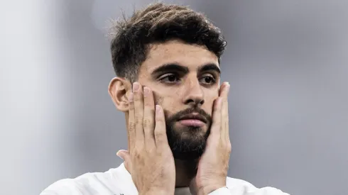 Foto: Abner Dourado/AGIF - Yuri Alberto tenta lance inusitado em vitória do Corinthians contra o Coritiba