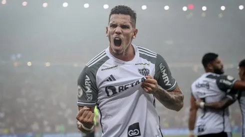 Paulinho é o artilheiro do Brasileirão 2023. Foto: Pedro Souza / Atlético