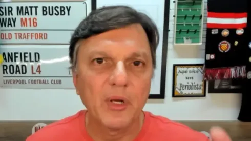 Mauro Cezar Pereira fala sobre renovação de jogador no Flamengo. Divulgação/ Canal do YouTube