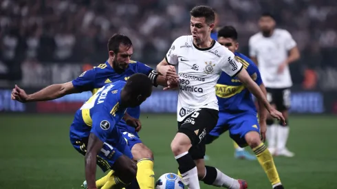 Lance da partida entre Boca Juniors e Corinthians no estádio Neo Química Arena pela Copa Libertadores 2022 – Foto: Ettore Chiereguini/AGIF