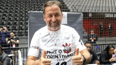 Augusto Melo, presidente eleito do Corinthians - Foto: José Manoel Idalgo/Ag. Corinthians