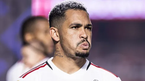 Luciano jogador do Sao Paulo durante partida contra o Cuiaba no estadio Morumbi pelo campeonato Brasileiro A 2023. Foto: Abner Dourado/AGIF