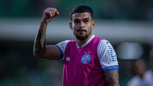 Cauly jogador do Bahia durante partida contra o Goias no estadio Serrinha pelo campeonato Brasileiro A 2023. Foto: Isabela Azine/AGIF
