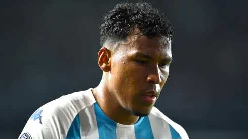 Roger Martínez, atacante do Racing – Foto: Marcelo Endelli/Getty Images
