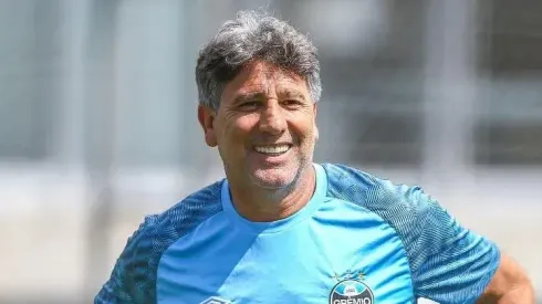 Foto: Lucas Uebel/Grêmio - Renato Gaúcho e Grêmio avaliam contratação de atacante do Boca Juniors