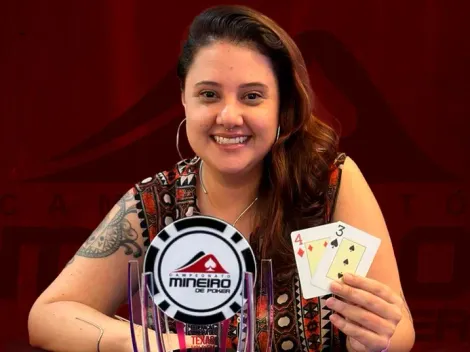 Letícia Duarte vence torneio feminino do campeonato mineiro de poker