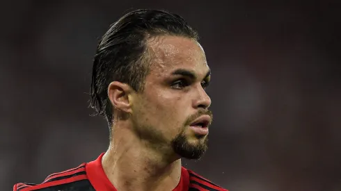 RJ - Rio de Janeiro - 17/11/2021 - BRASILEIRO A 2021, FLAMENGO X CORINTHIANS - Michael jogador do Flamengo durante partida contra o Corinthians no estadio Maracana pelo campeonato Brasileiro A 2021. Foto: Thiago Ribeiro/AGIF