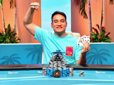 Dante Goya ganha bracelete na WSOP Paradise