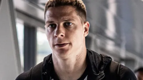 Julio Furch, atacante do Santos - Foto: Raul Baretta/ Santos FC.