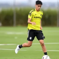 Enzo, filho de Fernandão, muda de posição e pode integrar profissional do Internacional em 2024