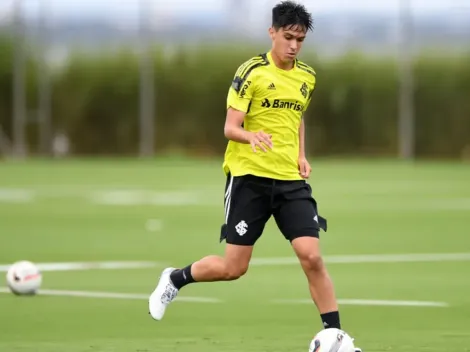 Enzo, filho de Fernandão, muda de posição e pode ganhar chance no profissional do Inter