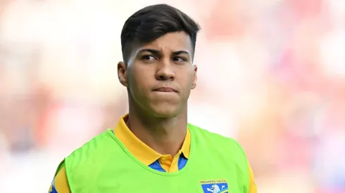 Kaio Jorge com a camisa do Frosinone - Foto: Alessandro Sabattini/Getty Images
