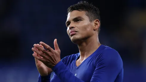 Esposa de Thiago Silva 'entrega' que zagueiro está de saída. Vai para o Fluminense? Foto: Clive Rose/Getty Images