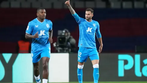 Foto: Alex Caparros/Getty Images - Baptistão fez um golaço contra o Barcelona