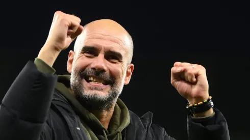 Guardiola busca título pelo Manchester City. (Photo by Shaun Botterill/Getty Images)