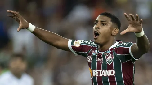John Kennedy foi autor de um dos gols que garantiram a classificação do Fluminense para a final do Mundial. Jorge Rodrigues/AGIF