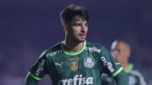 Flaco López diante do São Paulo. Foto: Ettore Chiereguini/AGIF