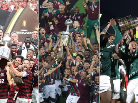 Ranking dos times com mais participações nas últimas 10 Libertadores