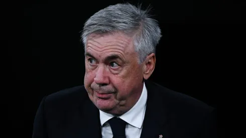 Carlo Ancelotti observou Kuscevic no Real Madrid. (Photo by David Ramos/Getty Images)
