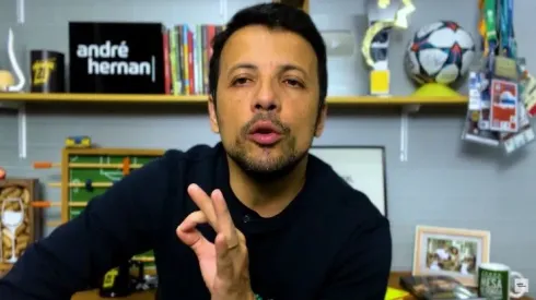 André Hernan deu a informação em sua conta no Twitter. Foto: Reprodução / Youtube.