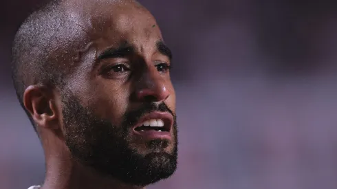 Lucas Moura em ação pelo São Paulo - Foto: Ettore Chiereguini/AGIF