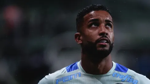 Jorge jogador do Palmeiras durante partida contra o Botafogo no estadio Arena Allianz Parque pelo campeonato Brasileiro A 2022. Foto: Ettore Chiereguini/AGIF