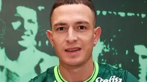 Palmeiras contrata o volante, Aníbal Moreno. Fabio Menotti/Palmeiras
