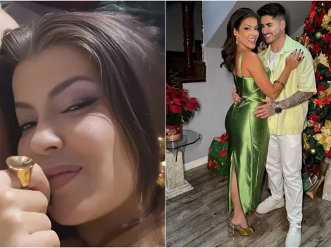 Surpresos, Jaquelline e Lucas Souza reagem após serem perguntados se já tiveram relações íntimas: “Essas perguntas”