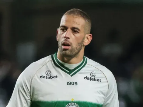 Situação de Slimani ‘vaza’ e Coritiba descobre destino do atacante em 2024