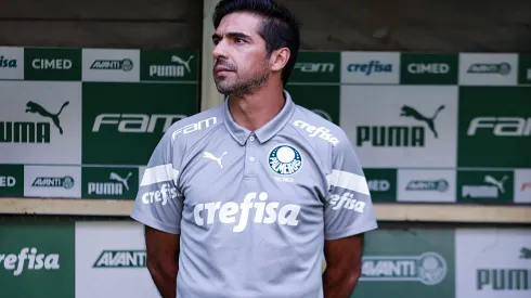 SP - SAO PAULO - 03/12/2023 - BRASILEIRO A 2023, PALMEIRAS X FLUMINENSE - Abel Ferreira tecnico do Palmeiras durante partida contra o Fluminense no estadio Arena Allianz Parque pelo campeonato Brasileiro A 2023. Foto: Fabio Giannelli/AGIF