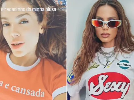 Anitta reflete sobre exaustão no pós-show depois dos 30 anos
