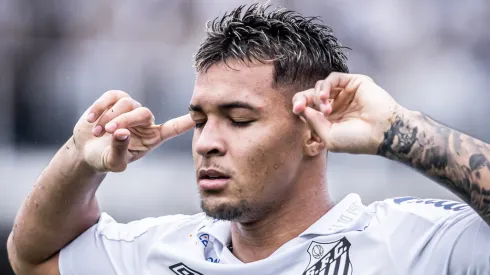 Marcos Leonardo pode deixar o Santos - Foto: Raul Baretta/Santos FC