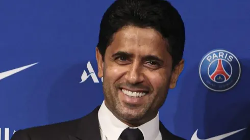 Nasser Al-Khelaïfi, dono do PSG - Foto: Sebastien Muylaert/Getty Images