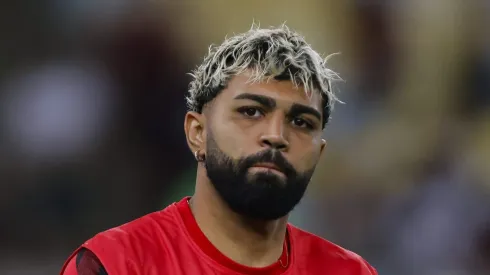 Gabigol durante partida da Libertadores de 2023. Foto: Wagner Meier/Getty Images
