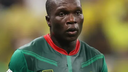 Aboubakar, em ação pela Seleção Camaronesa - Foto: Clive Brunskill/Getty Images