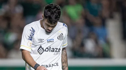 Marcos Leonardo se despede do Santos. Foto: Heber Gomes/AGIF