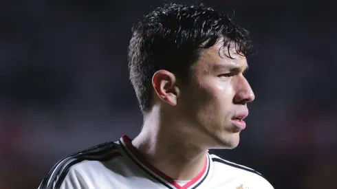 Ferraresi jogador do Sao Paulo durante partida contra o Internacional no estadio Morumbi pelo campeonato Brasileiro A 2022. Foto: Ettore Chiereguini/AGIF