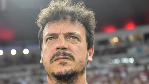 Fernando Diniz tecnico do Fluminense durante partida pelo Campeonato Brasileiro 2023